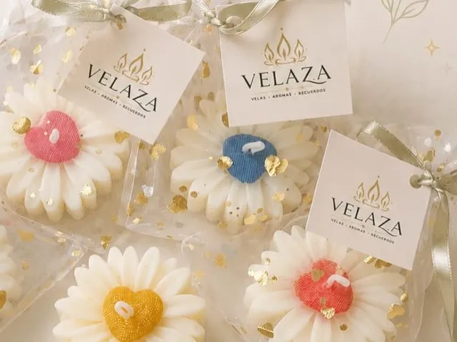 Margaritas aromatizadas Velaza en bolsas con etiquetas de regalo